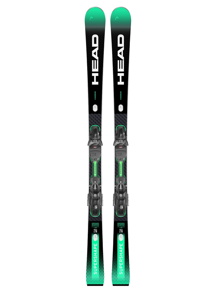 HEAD SuperShape i.Speed 163cm Ski + HEAD 12 Bindings Winter Sport –  Traventuria Sports